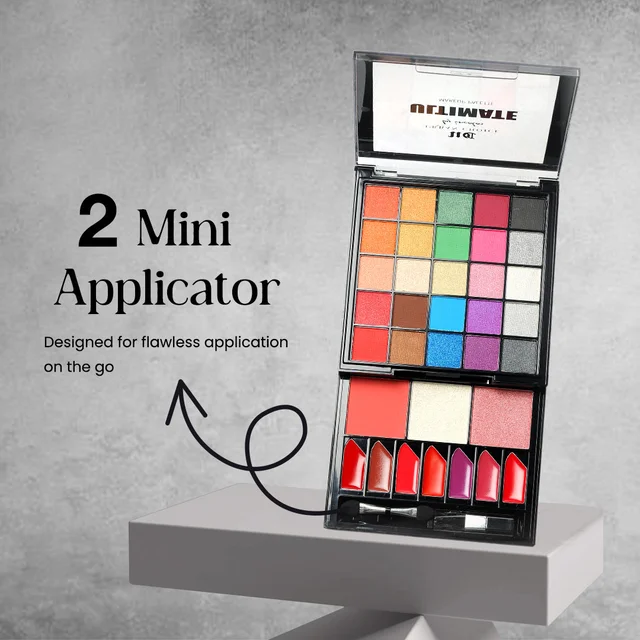 Incolor Urban Choice Ultimate Makeup Palette with Highly Pigmented Matte & Shimmer Shades | Smooth Blendable Texture | Long Lasting Makeup Kit for Women