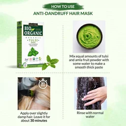Indus Valley 100% Bio Organic Tulsi Powder 100g | Natural Pure Tulsi Leaf Powder | Herbal Basil Powder for Face Pack, Skin Care, DIY Masks & Natural Beauty Routine
