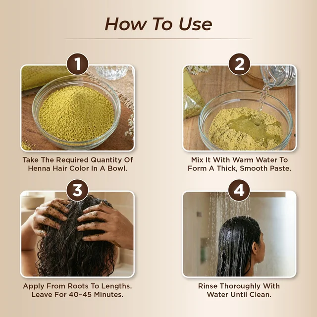 Indus Valley 100% Organic Henna Hair Color 100g | Soft Black Natural Hair Dye Powder | Herbal Henna for Grey Hair Coverage, Hair Conditioning, Shine & Healthy-Looking Hair
