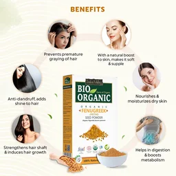 Indus Valley 100% Pure Fenugreek Methi Seed Powder 100g | Natural Herbal Powder for Hair & Skin Care | DIY Hair Masks, Packs & Traditional Beauty Routines