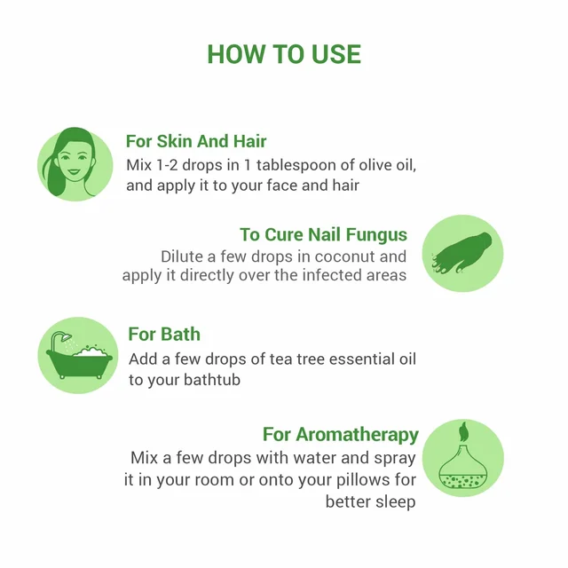 Indus Valley 100% Pure & Organic Tea Tree Essential Oil 15ml | Natural Tea Tree Oil for Skin, Hair & Scalp Care | Aromatherapy, Massage & Everyday Beauty Routine