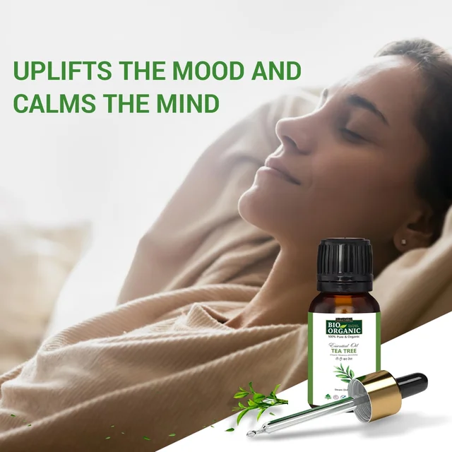 Indus Valley 100% Pure & Organic Tea Tree Essential Oil 15ml | Natural Tea Tree Oil for Skin, Hair & Scalp Care | Aromatherapy, Massage & Everyday Beauty Routine