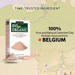 Indus Valley Bio Organic 100% Natural Calamine Clay Powder 250g | Healing Clay for Face & Skin Care | Natural Clay Mask for Oil Control & Skin Cleansing