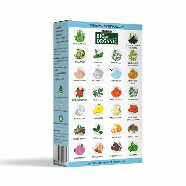 Indus Valley Bio Organic 100% Natural Epsom Bath Salt 250g Crystal & Bath | Magnesium Sulfate for Relaxing Bath, Foot Soaks, Muscle Care & Plant Care