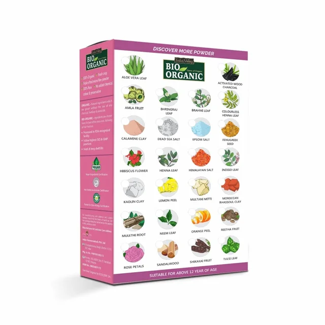 Indus Valley Bio Organic 100% Pure & Organic Rose Petals Powder 100g | Rosa Indica Natural Rose Powder for Skin Care, Face Pack, Skin Glow, Tan Care & DIY Beauty