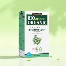 Indus Valley Bio Organic Brahmi Leaf Powder 100g | Pure Bacopa Monnieri Ayurvedic Herb | Natural Herbal Powder for Memory, Focus, Brain Wellness & Hair Care