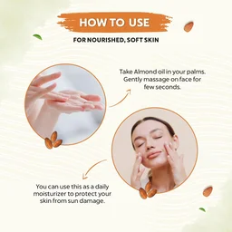 Indus Valley Bio Organic Cold Pressed Almond Oil 100ml | Pure Roghan Badam Oil for Soft & Shiny Hair, Glowing Skin, Hair Damage Care & Baby Massage | Natural Hair & Skin Oil
