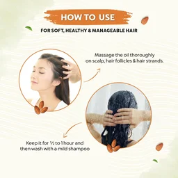 Indus Valley Bio Organic Cold Pressed Almond Oil 100ml | Pure Roghan Badam Oil for Soft & Shiny Hair, Glowing Skin, Hair Damage Care & Baby Massage | Natural Hair & Skin Oil