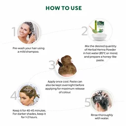 Indus Valley Bio Organic Herbal Henna Powder 100g | 100% Natural Henna for Hair Care | Herbal Hair Pack for Conditioning, Smoothness, Shine & Healthy-Looking Hair | DIY Hair Mask