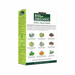 Indus Valley Bio Organic Herbal Henna Powder 250g | 100% Natural Henna for Hair Care | Herbal Hair Pack for Conditioning, Smoothness, Shine & Healthy-Looking Hair | DIY Hair Mask