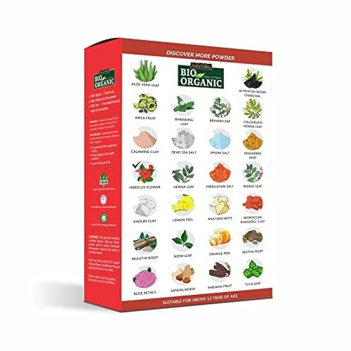 Indus Valley Bio Organic Hibiscus Flower Powder 100g | Pure Gudhal Ka Phool | Hibiscus Rosa-Sinensis for Face Pack, Hair Mask, Dull Hair, Dry Scalp & Skin Care