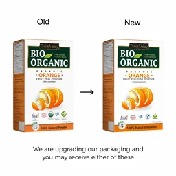 Indus Valley Bio Organic Orange Peel Fine Powder 100g | Pure Natural Orange Peel Powder | Vitamin C & Antioxidant Rich | Face Pack for Glow, Tan & Skin Care
