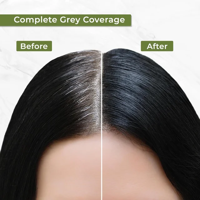 Indus Valley INDUS VALLEY Damage Free Natural Gel Hair Colour 220ml Dark Brown 3.00 for Women & Men | 100% Grey Coverage | Ammonia & PPD Free Herbal Organic Conditioning Hair Color