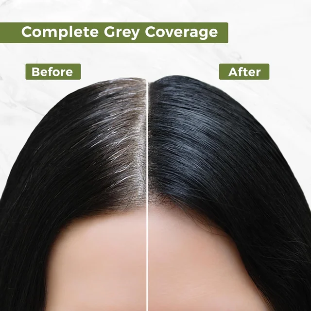 Indus Valley INDUS VALLEY Damage Free Natural Gel Hair Colour 220ml Medium Brown 4.00 for Women & Men | 100% Grey Coverage | Ammonia & PPD Free Herbal Organic Conditioning Hair Color
