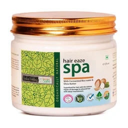 Indus Valley Eaze Spa 175ml | 100% Organic Deep Nourishing Hair Spa Treatment | Intensive Hair Care for Dry, Rough & Damaged Hair | Helps Promote Soft, Smooth & Healthy-Looking Hair