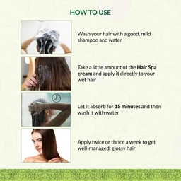 Indus Valley Eaze Spa 175ml | 100% Organic Deep Nourishing Hair Spa Treatment | Intensive Hair Care for Dry, Rough & Damaged Hair | Helps Promote Soft, Smooth & Healthy-Looking Hair