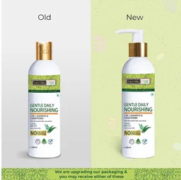 Indus Valley Gentle Daily Care Shampoo & Conditioner 200ml | Mild 2-in-1 Hair Care Formula for Gentle Cleansing, Conditioning, Softness, Smoothness & Fresh-Looking Hair