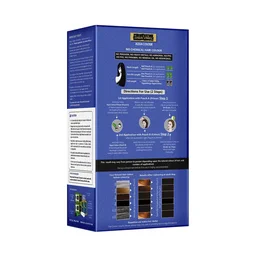 Indus Valley Hypo Allergic Aqua Colour 100% Botanical Hair Colour 30ml + 200g, Dark Brown | PPD-Free, Ammonia-Free, Herbal Hair Dye for Grey Coverage