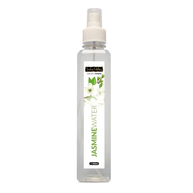 Indus Valley Natural Jasmine Water Facial Toner 250ml | Chemical-Free Jasmine Hydrosol for Hydration, Pore Care, Skin Brightening, Refreshing Glow & Daily Face Care