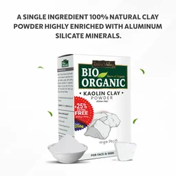 Indus Valley Natural Kaolin Clay Powder 250g | Pure China Clay for Face & Skin Care | DIY Face Pack for Acne, Blackheads, Excess Oil, Pores & Healthy-Looking Glowing Skin