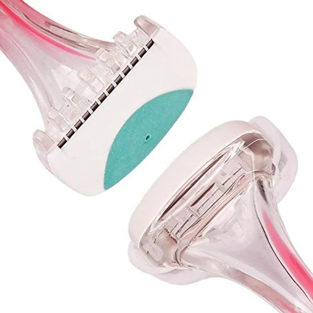 Kai Bikini Line Razor Pack of 2 (4 Razors) for Women | Aloe Vera & Vitamin E Moisture Strip
