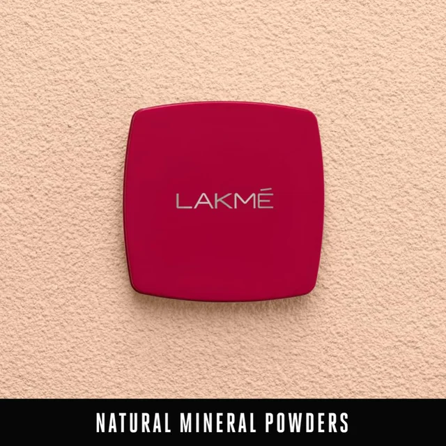 Lakme Forever Matte Compact Powder Natural Pearl 9g | Smooth Matte Finish | 12 Hour Oil Control, Even Tone | Lightweight Daily Wear for All Skin Types
