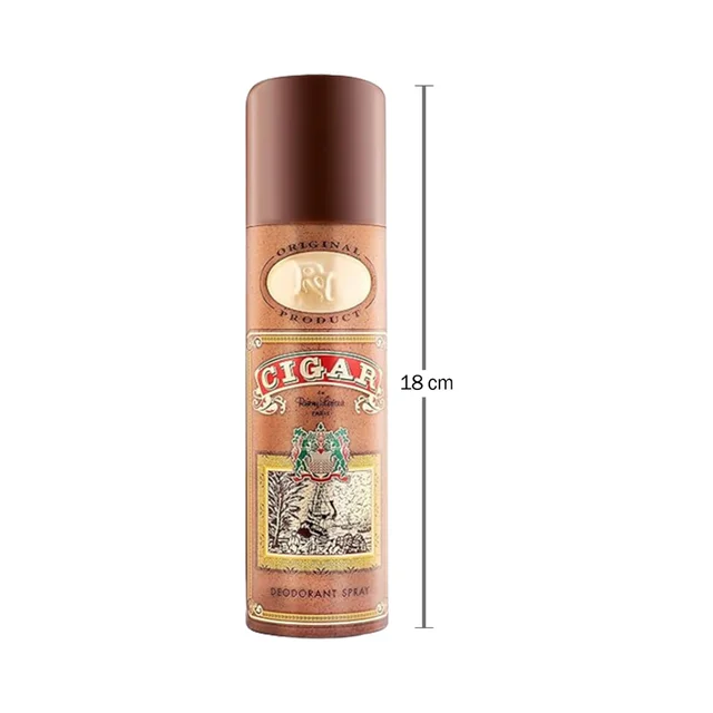 Lomani Paris Cigar Body Spray 200ml for Men | Refreshing Fragrance | Long-Lasting Scent | Men's Deodorant Spray for Everyday Grooming | Fresh Body Spray for Daily Use
