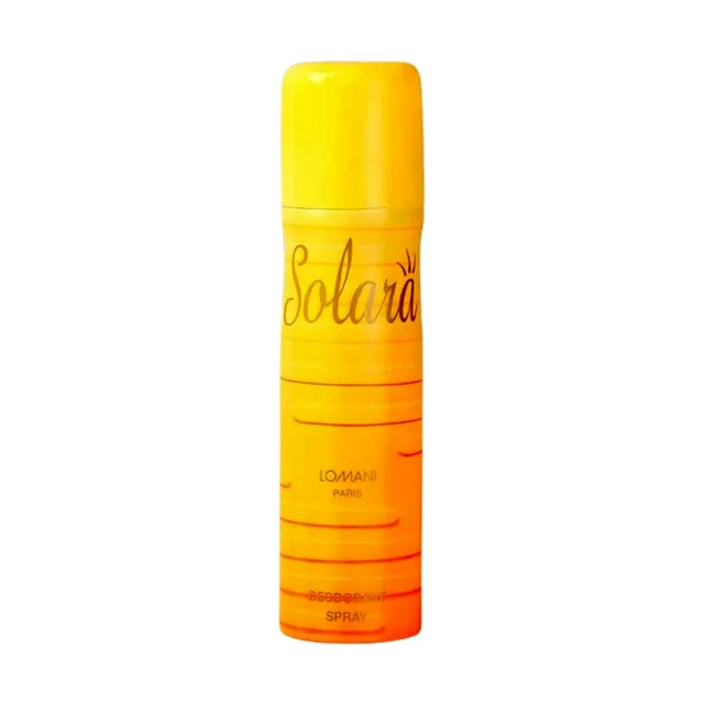 Lomani Paris Solara Unisex Deodorant Woody Spray 150ml | Refreshing Woody Fragrance for Men & Women | Daily Wear Body Spray for Office, Travel, Gym & Outings