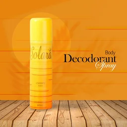 Lomani Paris Solara Unisex Deodorant Woody Spray 150ml | Refreshing Woody Fragrance for Men & Women | Daily Wear Body Spray for Office, Travel, Gym & Outings