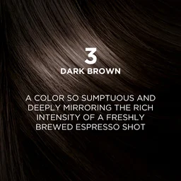 Loreal Professionnel Loreal Paris Excellence Creme 03 Dark Brown | 72ml+100g | Triple Care Hair Color | 100% Grey Coverage | Long Lasting Color | Permanent Hair Color for Shiny, Healthy Hair | Natural Dark Brown Hair Dye