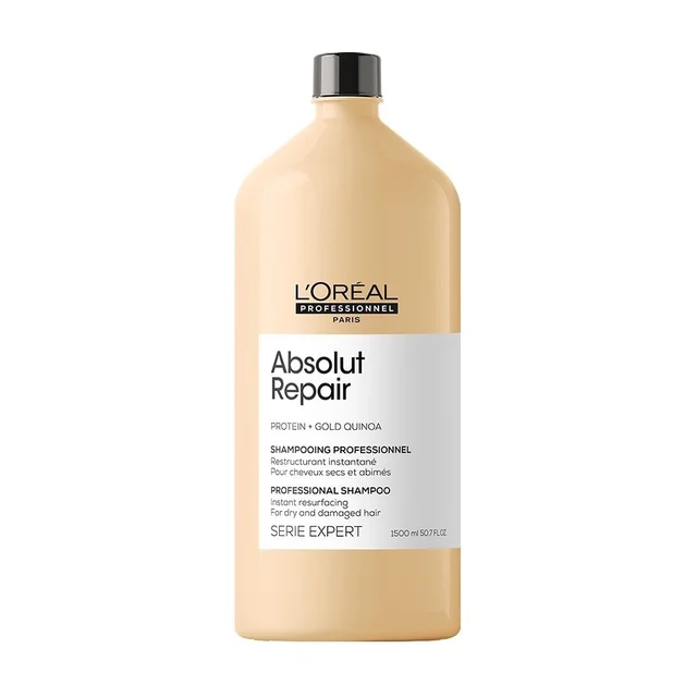Loreal Professionnel Absolut Repair Shampoo 1500ml | For Damaged & Weakened Hair (Additional ₹49 charged due to excess shipment weight)