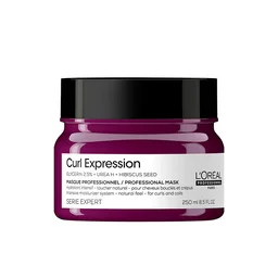 Loreal Professionnel Curl Expression Hair Mask 250ml For Curly & Coily Hair | Intense Moisturizing & Hydrating | Deep Nourishment, Anti Frizz, Shine Boost, Salon Results