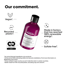 Loreal Professionnel Curl Expression Intense Moisturizing Cleansing Shampoo 300ml For Curly & Coily Hair With Glycerin, Urea H & Hibiscus Seed Extract - Deep Hydration