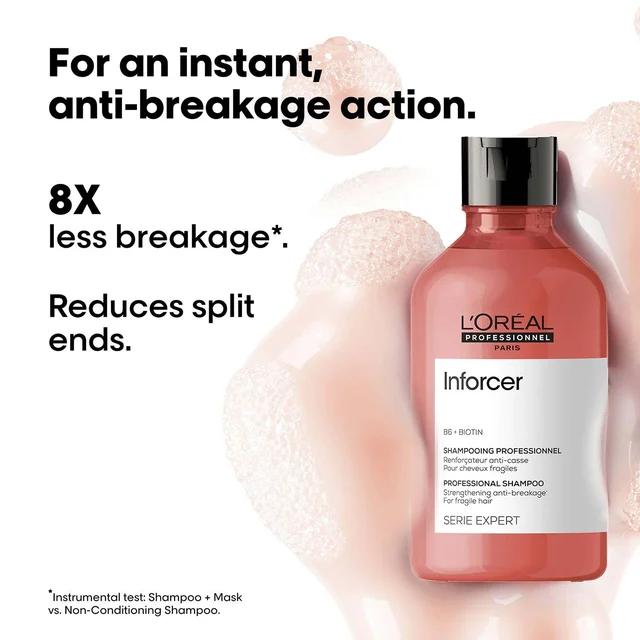 Loreal Professionnel Inforcer Shampoo 300ml | For Fragile Hair