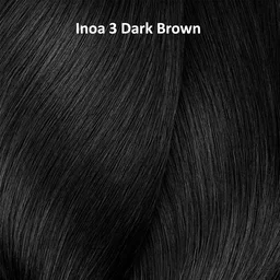 Loreal Professionnel Loreal INOA Hair Color 3 Dark Brown 60g Ammonia-Free Permanent Hair Dye Natural Dark Brown Shade