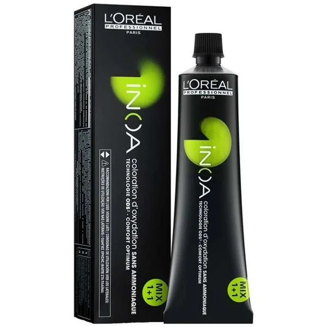Loreal INOA Hair Color 3 Dark Brown 60g Ammonia-Free Permanent Hair Dye Natural Dark Brown Shade