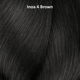 Loreal Professionnel Loreal INOA Hair Color 4 Brown 60g Ammonia-Free Permanent Hair Dye Natural Brown Shade Full Grey Coverage