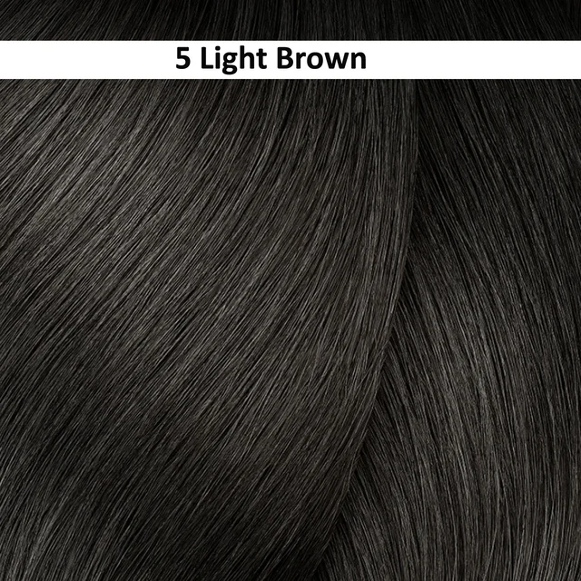 Loreal Professionnel Loreal INOA Hair Color 5 Light Brown 60g Ammonia-Free Permanent Hair Dye Natural Brown Tone Full Grey Coverage