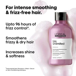 Loreal Professionnel Liss Unlimited Shampoo 300ml | For Unruly Hair