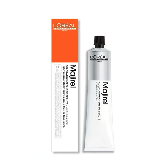 Loreal Professionnel Loreal Majirel Hair Color 6.52 Iridescent Mahogany Dark Blonde 60ml | Permanent Hair Colour | Vibrant Shine - 60ml