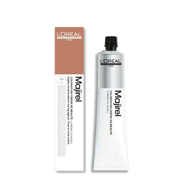 Loreal Professionnel Loreal Majirel Hair Color 6.8 Mocha Dark Blonde 60ml | Mocha Blonde Hair Colour | Smooth Finish - 60ml