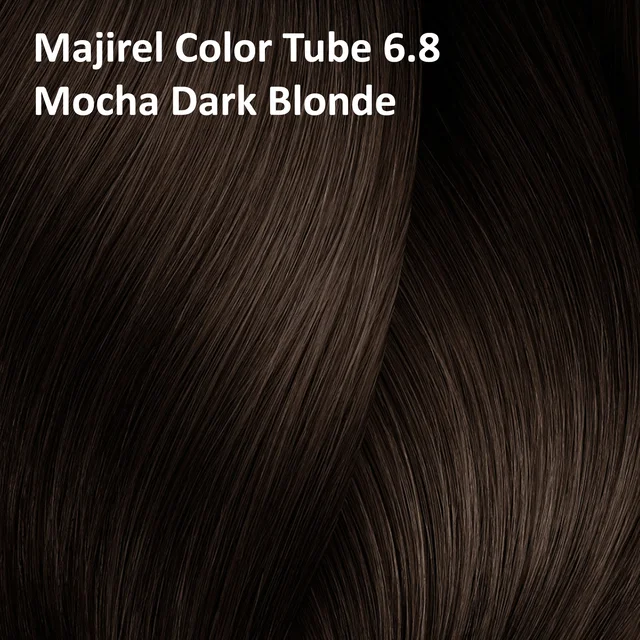 Loreal Professionnel Loreal Majirel Hair Color 6.8 Mocha Dark Blonde 60ml | Mocha Blonde Hair Colour | Smooth Finish - 60ml