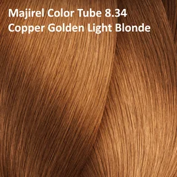 Loreal Professionnel Loreal Majirel Hair Color 8.34 Copper Golden Light Blonde 60ml | Copper Golden Blonde Hair Colour - 60ml