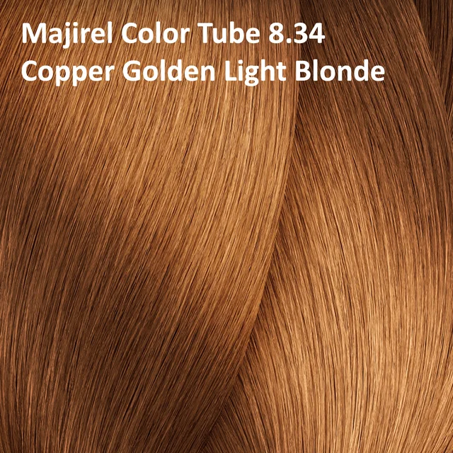 Loreal Professionnel Loreal Majirel Hair Color 8.34 Copper Golden Light Blonde 60ml | Copper Golden Blonde Hair Colour - 60ml