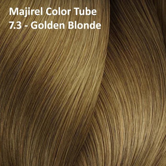 Loreal Professionnel Loreal Majirel Hair Color 7.3 Golden Blonde 60ml | Golden Blonde Hair Dye | Natural Shine - 60ml