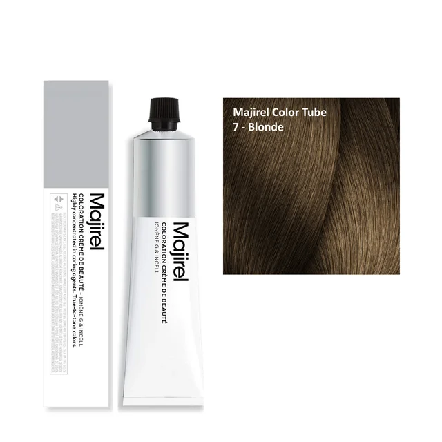 Loreal Majirel Hair Color 7 Blonde 60ml | Natural Blonde Hair Colour | Salon Formula