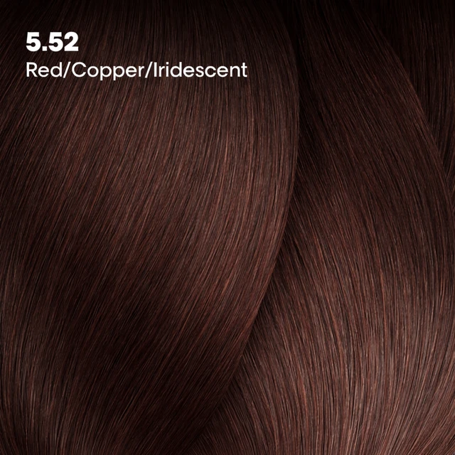 Loreal Professionnel Loreal Majirel Hair Color 5.52 Iridescent Mahogany Light Brown 60ml | Permanent Hair Colour | Grey Coverage | Rich Mahogany Shine - 60ml
