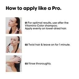 Loreal Professionnel Vitamino Color Masque 500ml | For Colored Hair (Additional ₹49 charged due to excess shipment weight)