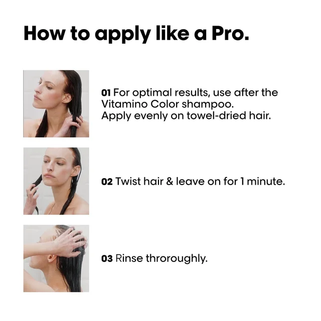 Loreal Professionnel Vitamino Color Masque 500ml | For Colored Hair (Additional ₹49 charged due to excess shipment weight)
