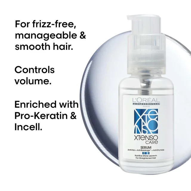 Loreal Professionnel Xtenso Care Serum 50ml |For Smooth And Straightened Hair